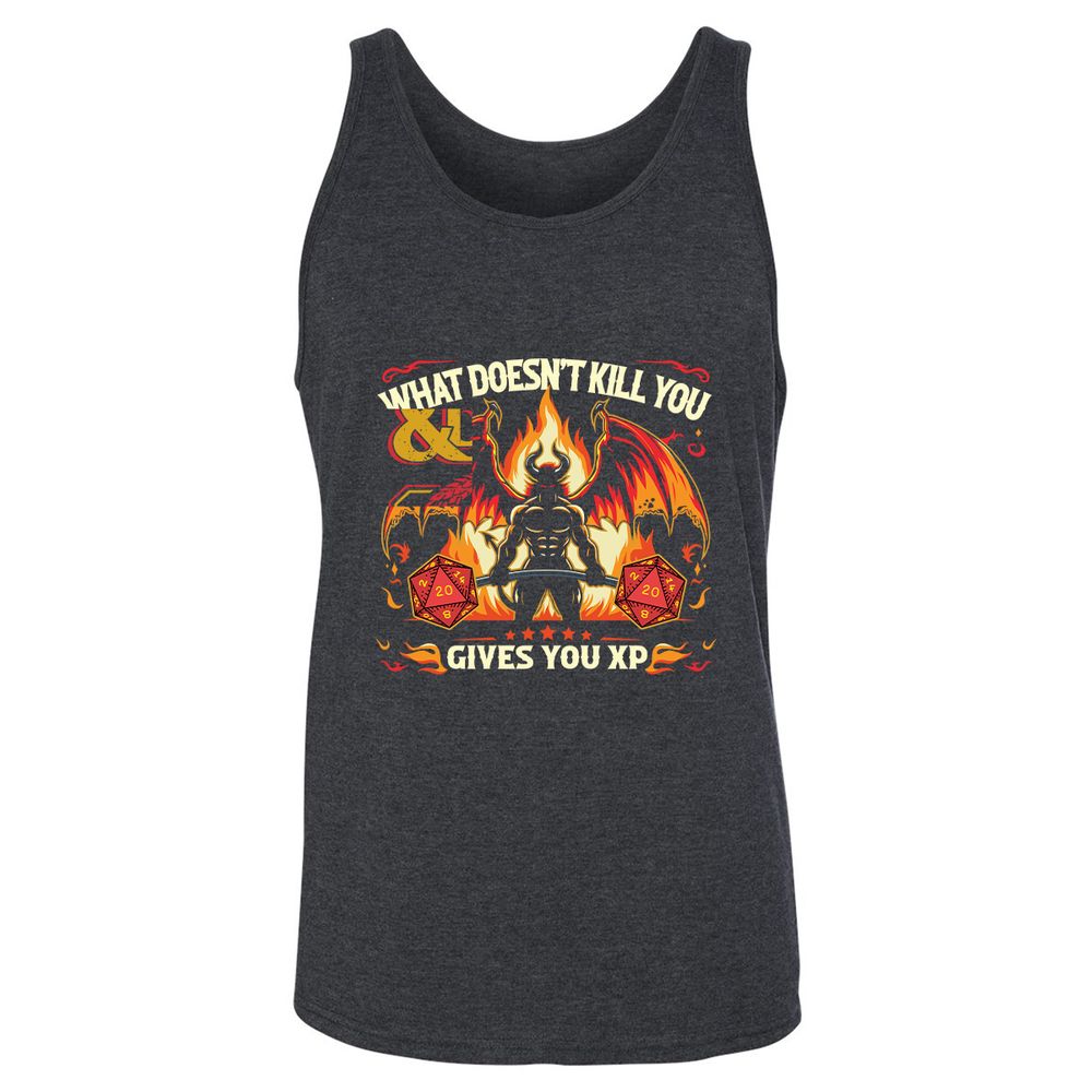 What Doesn’t Kill You Gives You XP - Dark Grey Heather - 6