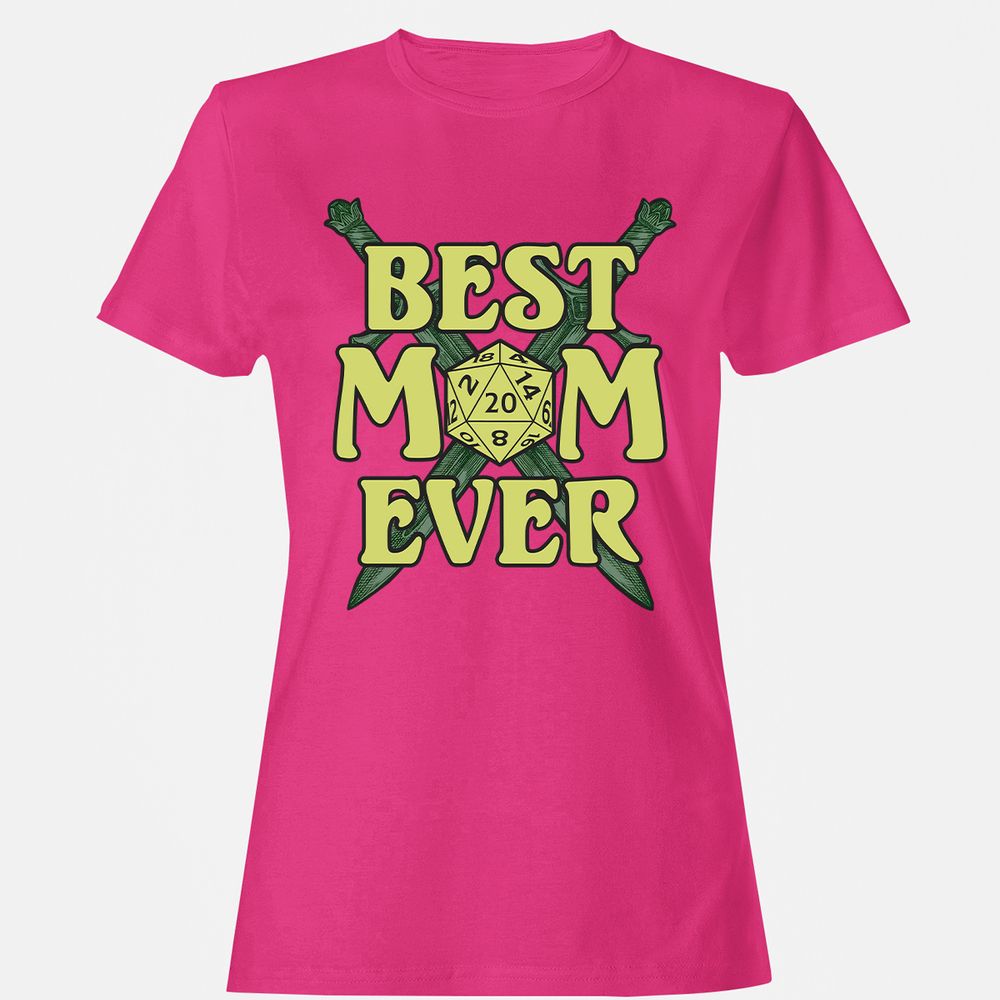 Best Mom Ever Women's T-Shirt - Heliconia - 6
