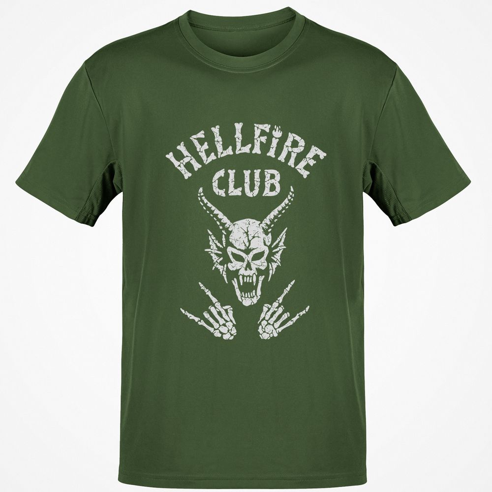Hellfire Club Classic Unisex T-Shirt - Military Green - 6