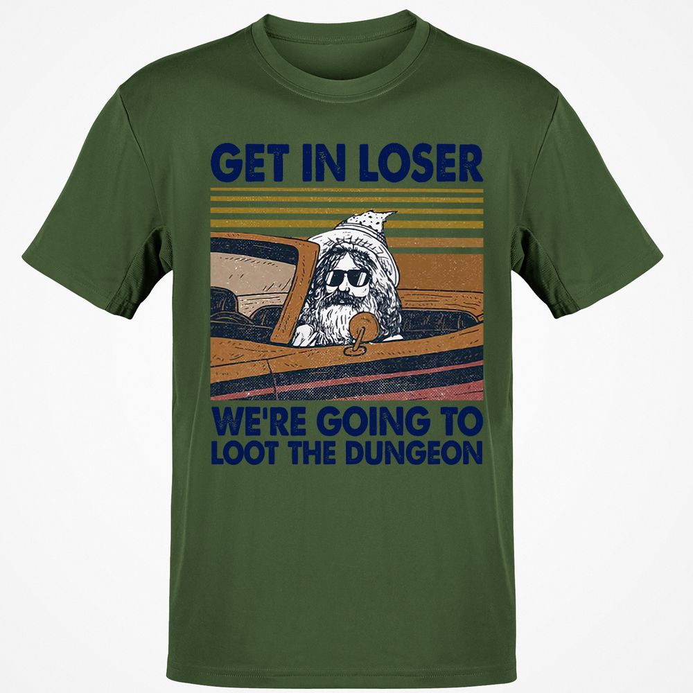 We're Going To Loot The Dragon T-Shirt - Military Green - 6
