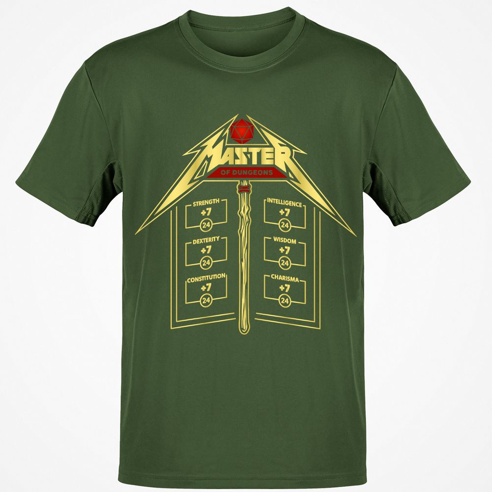 Master of Dungeons Festival – Critical Hits RPG1 - Military Green - 6