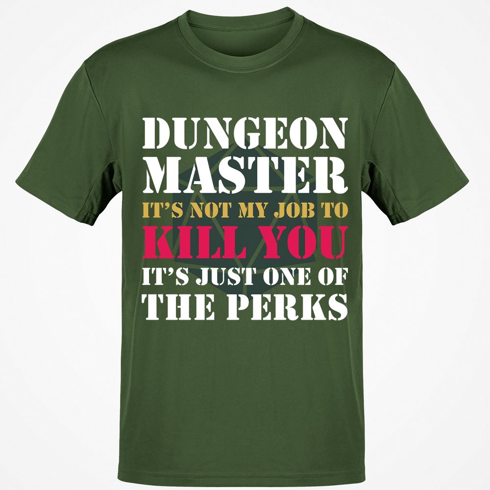 DUNGEON MASTER NOT MY JOB Classic Unisex T-Shirt - Military Green - 6