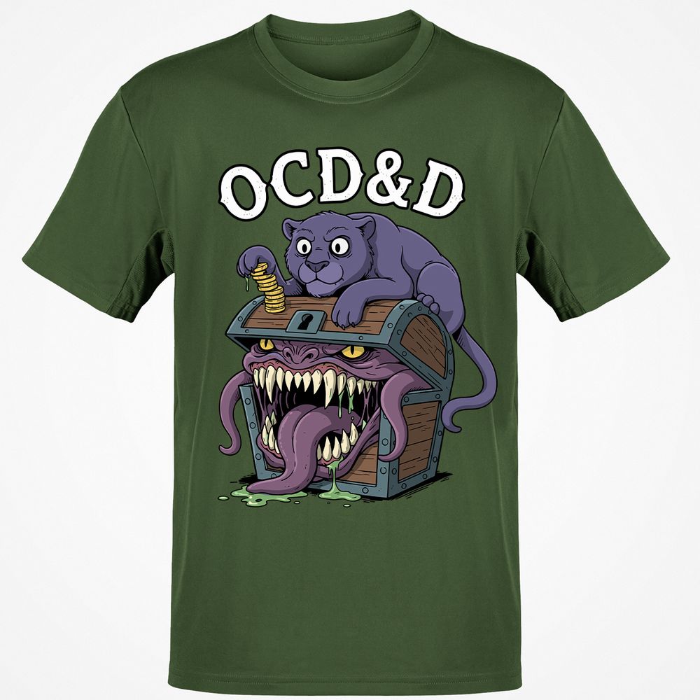 OCD&D Classic Unisex T-Shirt - Military Green - 6