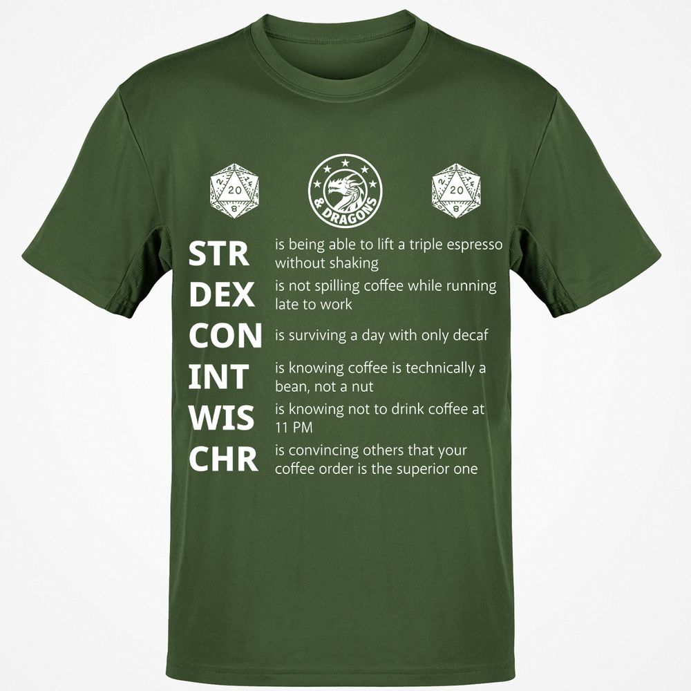How to RPG with Coffee - Military Green - 6