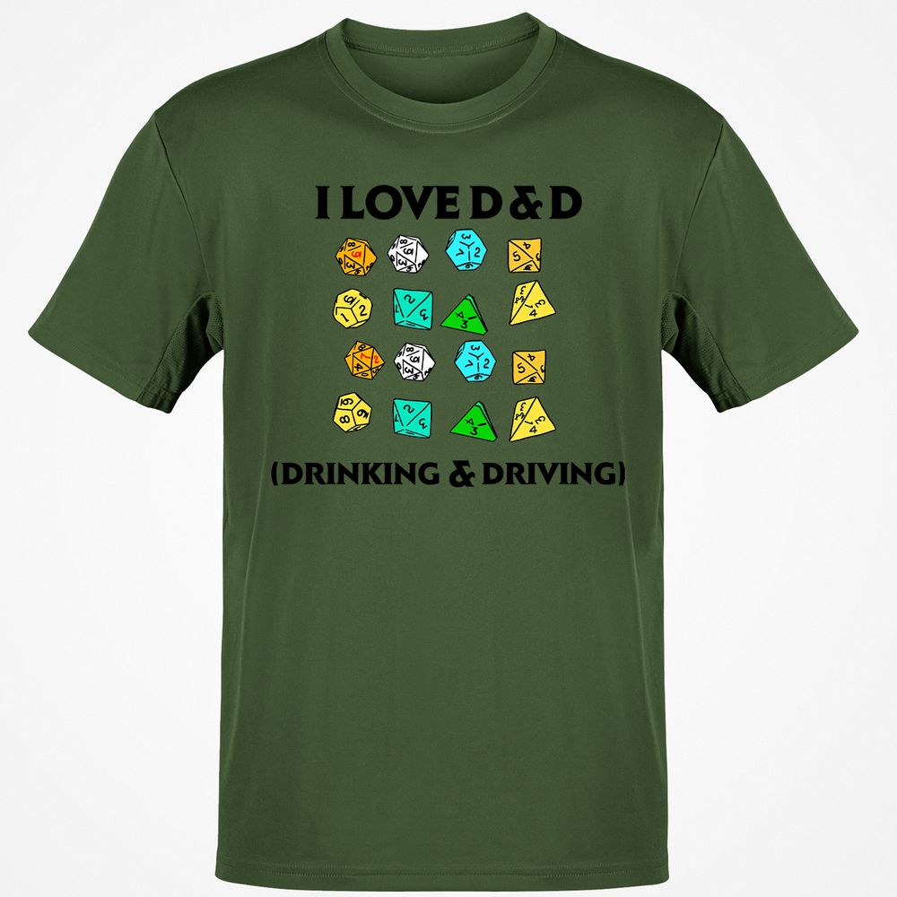 Drinking & Driving Classic Unisex T-Shirt - Military Green - 6