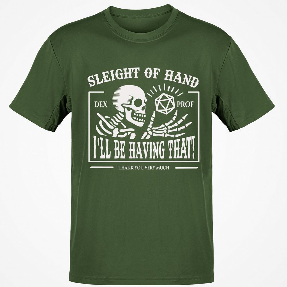 Sleight of Hand – I’ll Be Having That! - Military Green - 6