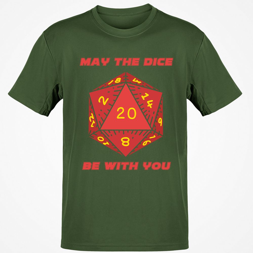 May the Dice Be With You - Military Green - 6
