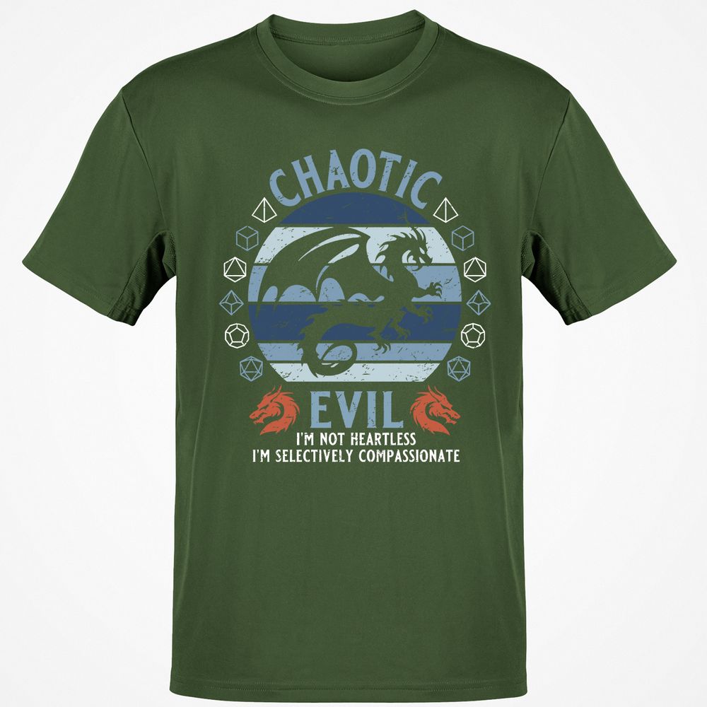Chaotic Evil 2 Classic Unisex T-Shirt - Military Green - 6