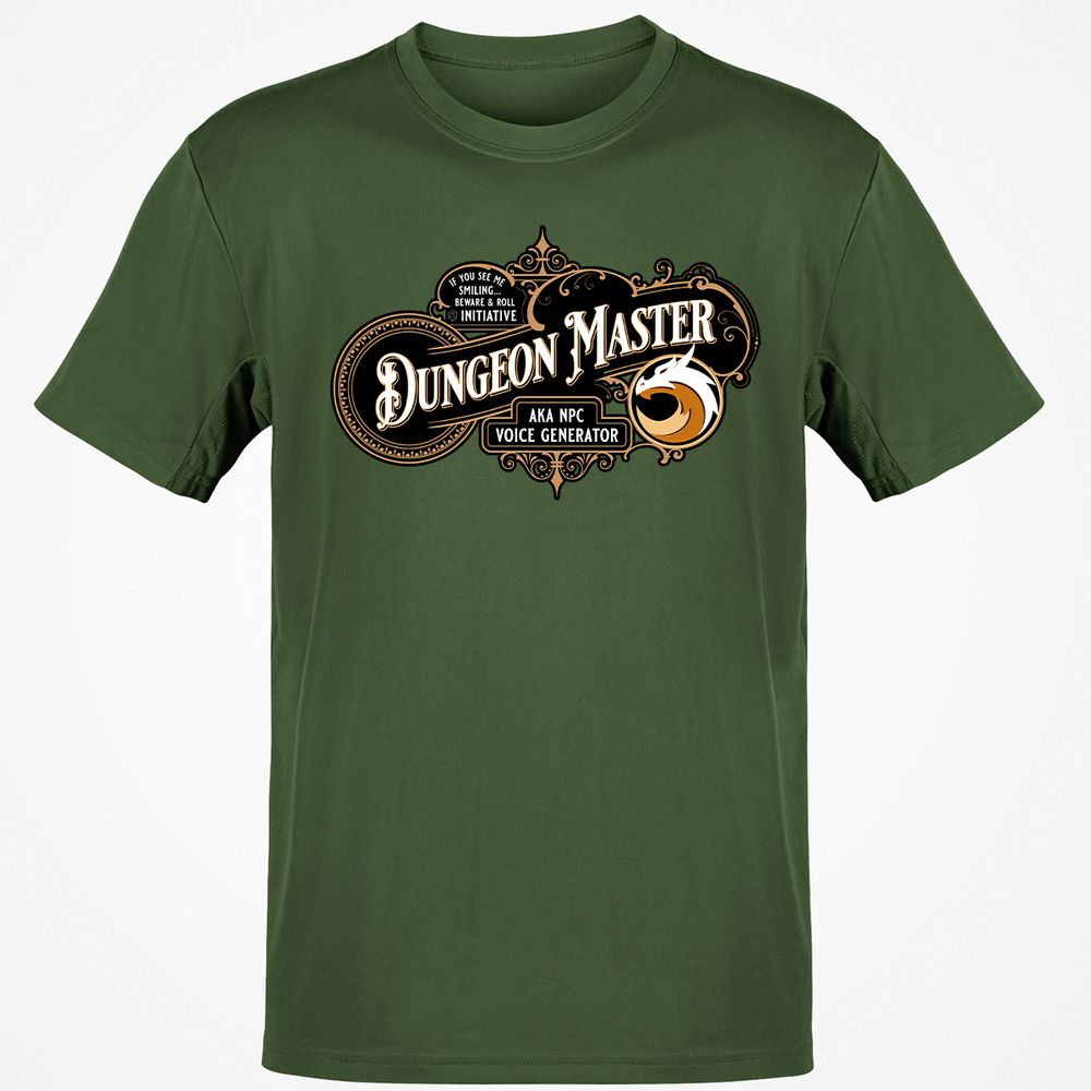 Dungeon Master Classic Unisex T-Shirt - Military Green - 6