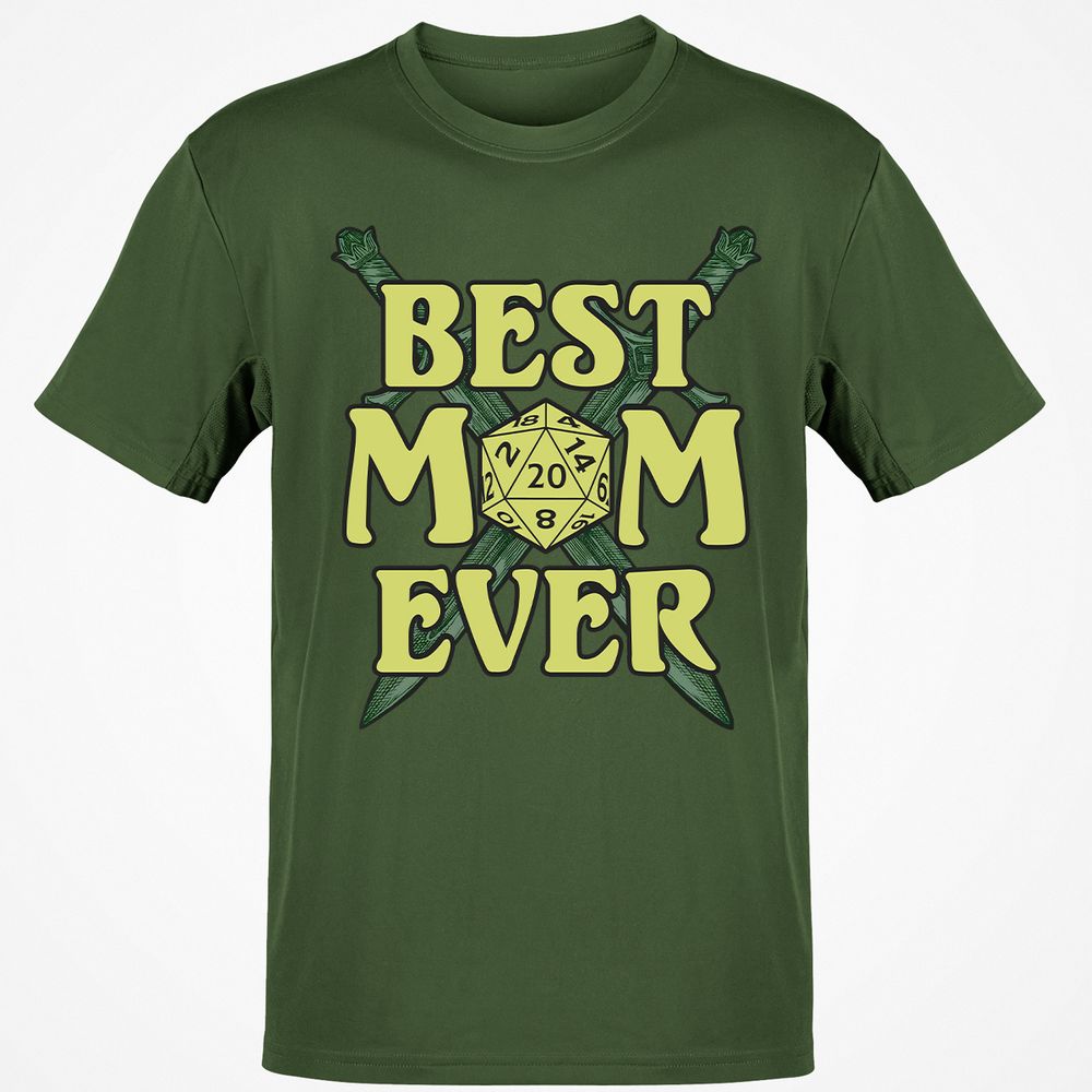 Best Mom Ever Classic Unisex T-Shirt - Military Green - 6