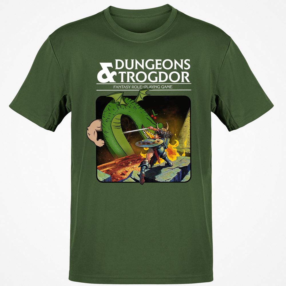 Trogdor Classic Unisex T-Shirt - Military Green - 6