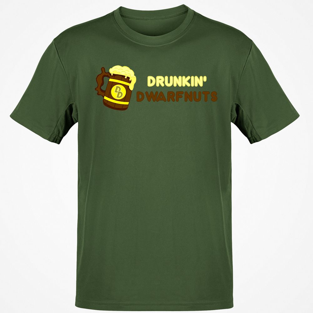 Drunkin' Dwartnuts Classic Unisex T-Shirt - Military Green - 6