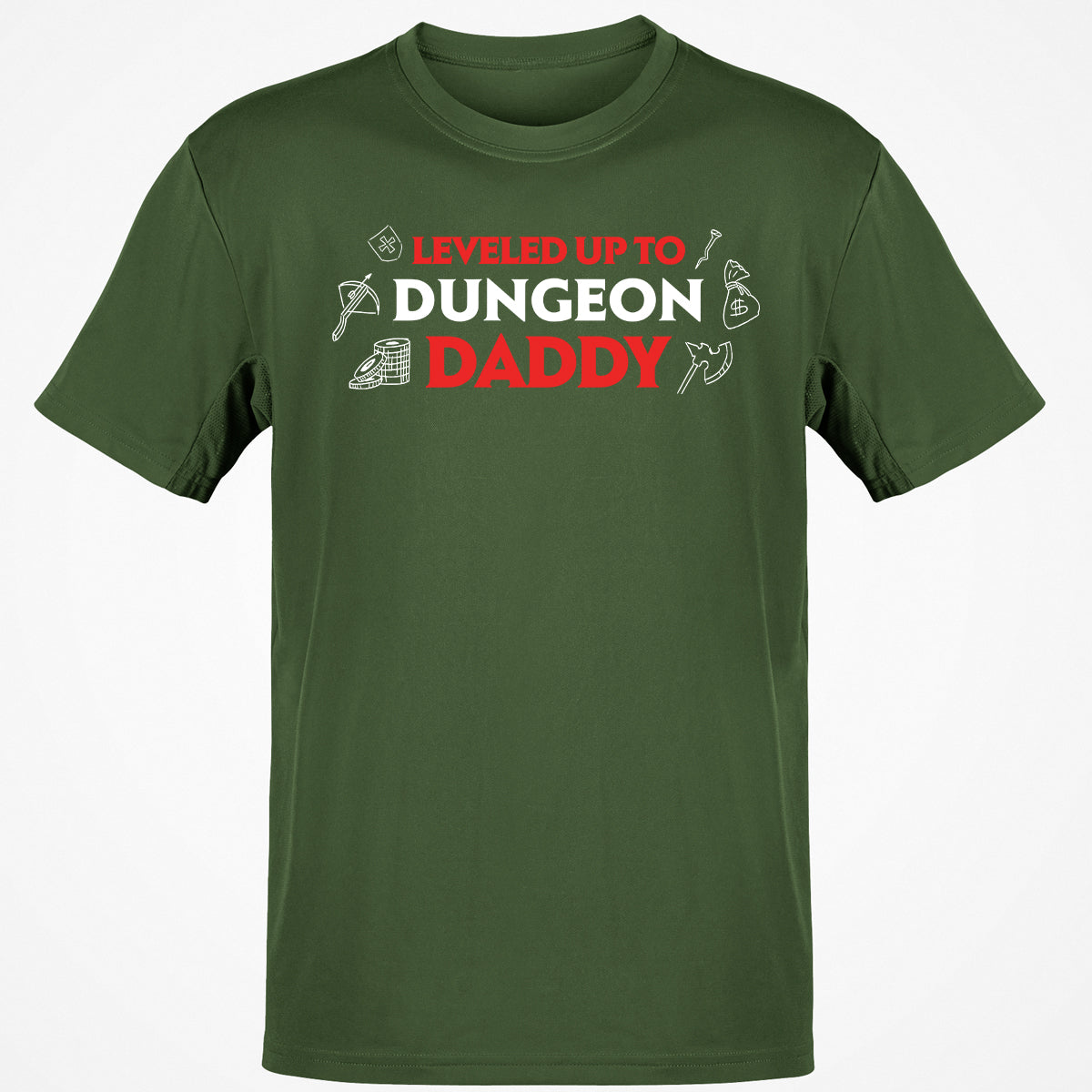 Leveled Up To Dungeon Daddy T-Shirt