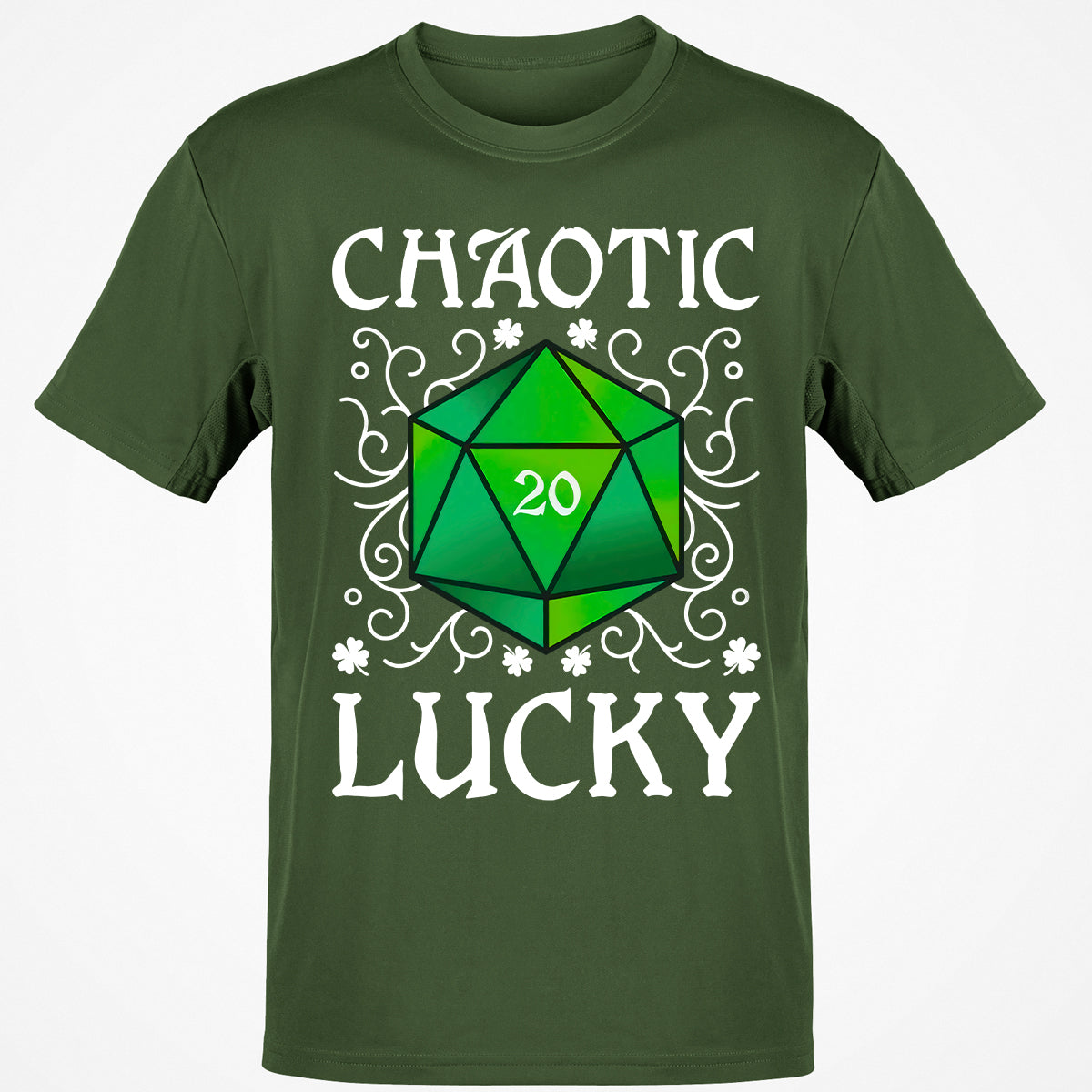 Chaotic Lucky D20 Dice Classic Unisex T-Shirt