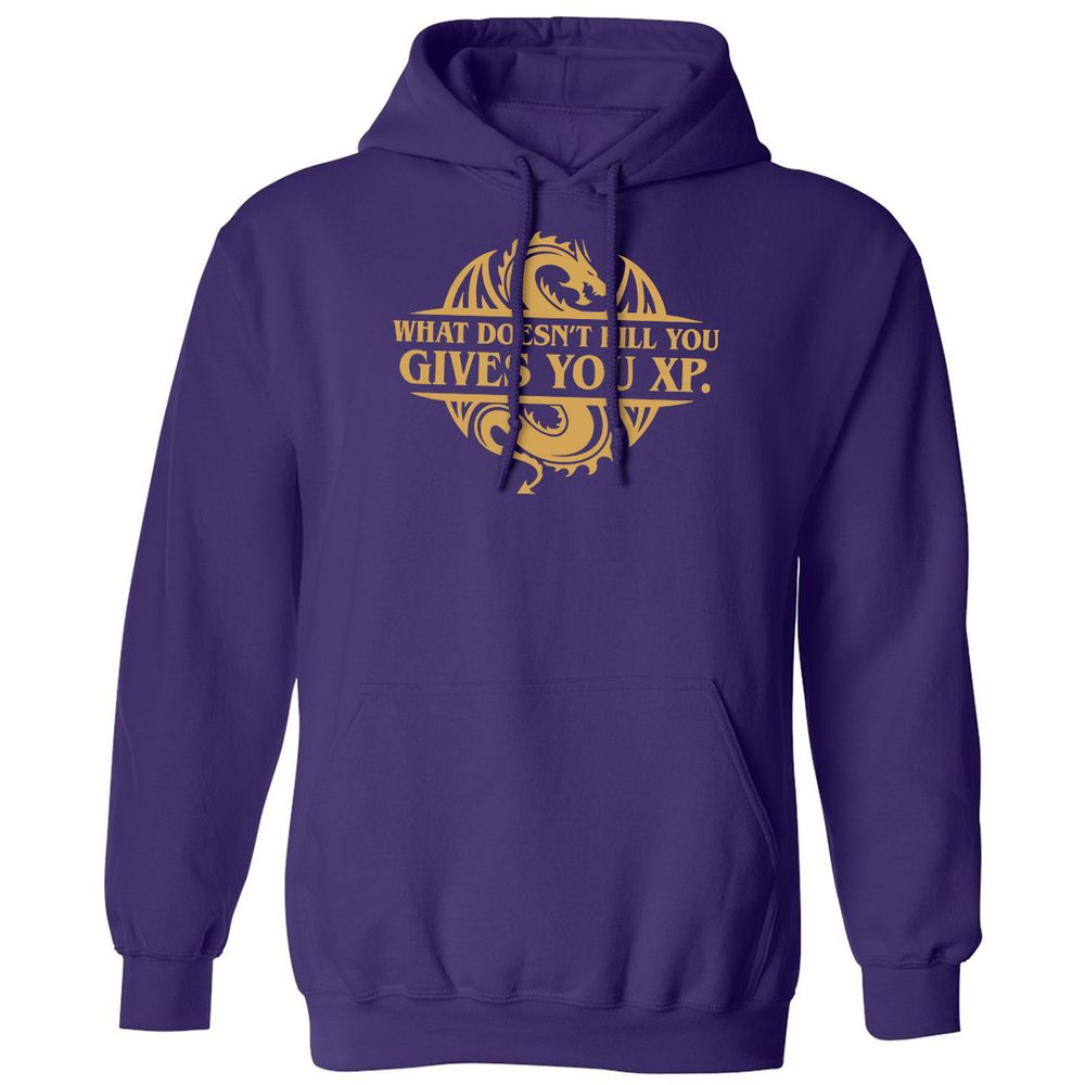What Doesn't Kill You Gives You XP Classic Unisex Hoodie - Purple - 6