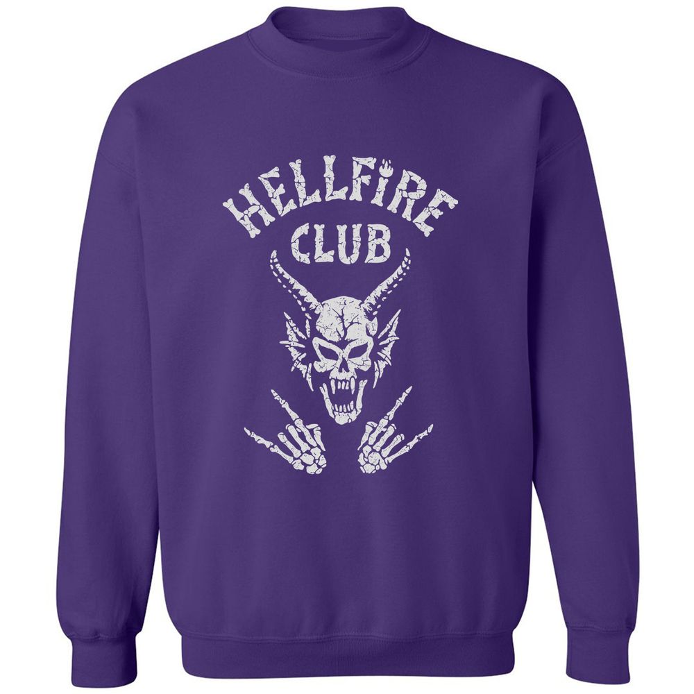 Hellfire Club Classic Unisex Sweatshirt - Purple - 6