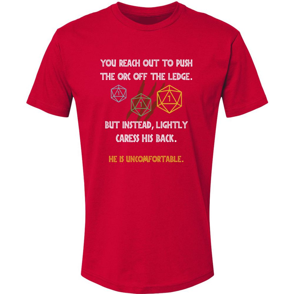 YOU REACH OUT TO PUSH Premium Unisex T-Shirt - Red - 6
