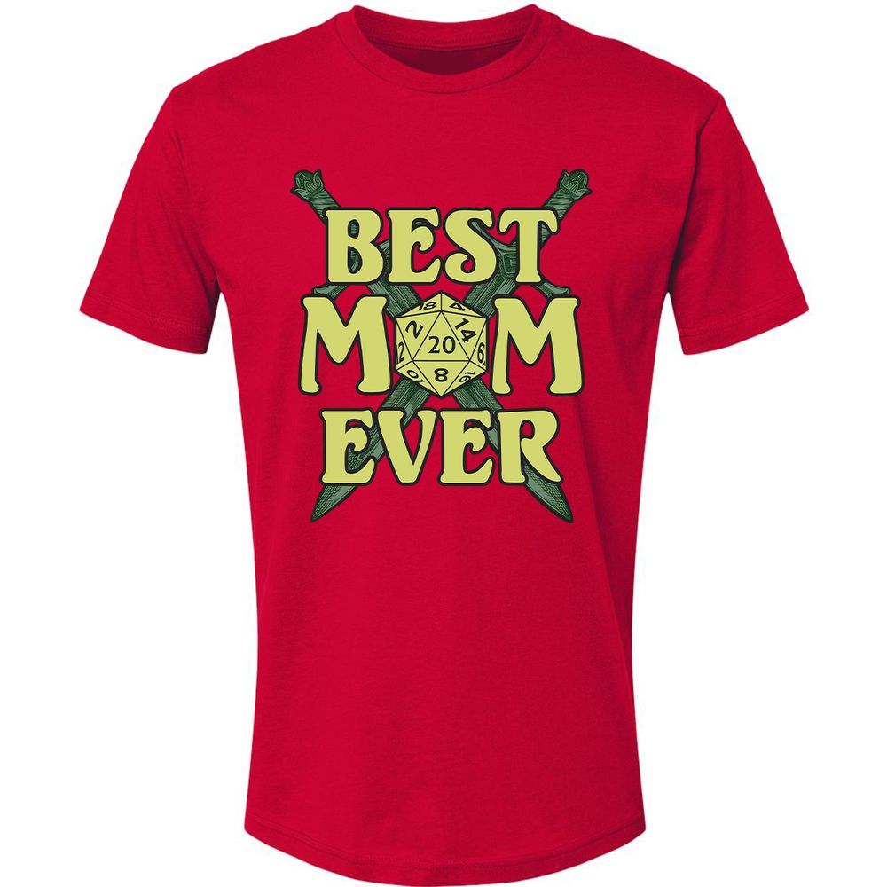 Best Mom Ever Premium Unisex T-Shirt - Red - 6