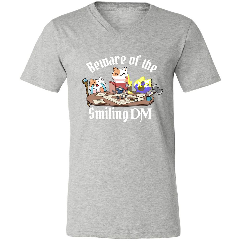 Beware of the Smiling DM - Athletic Heather - 7