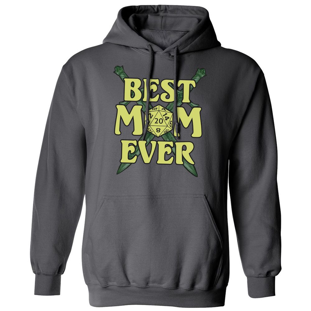 Best Mom Ever Classic Unisex Hoodie - Charcoal - 7