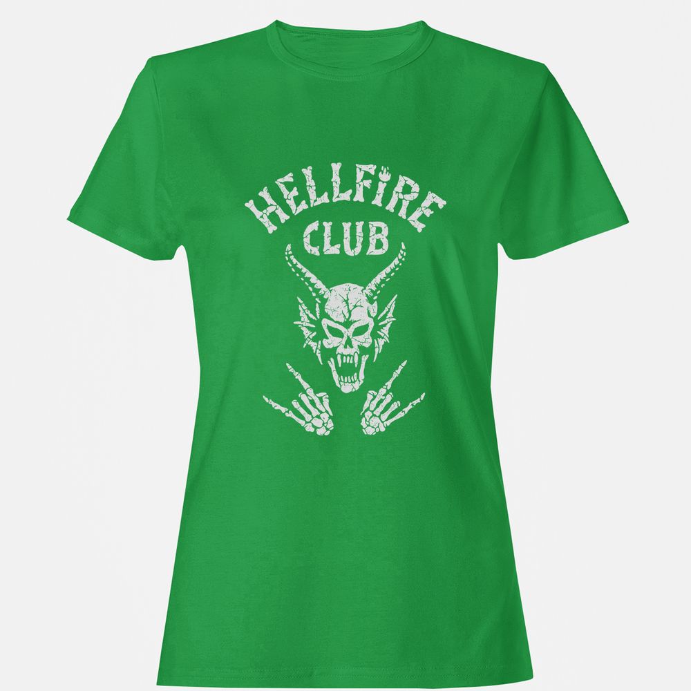 Hellfire Club Women's T-Shirt - Irish Green - 7