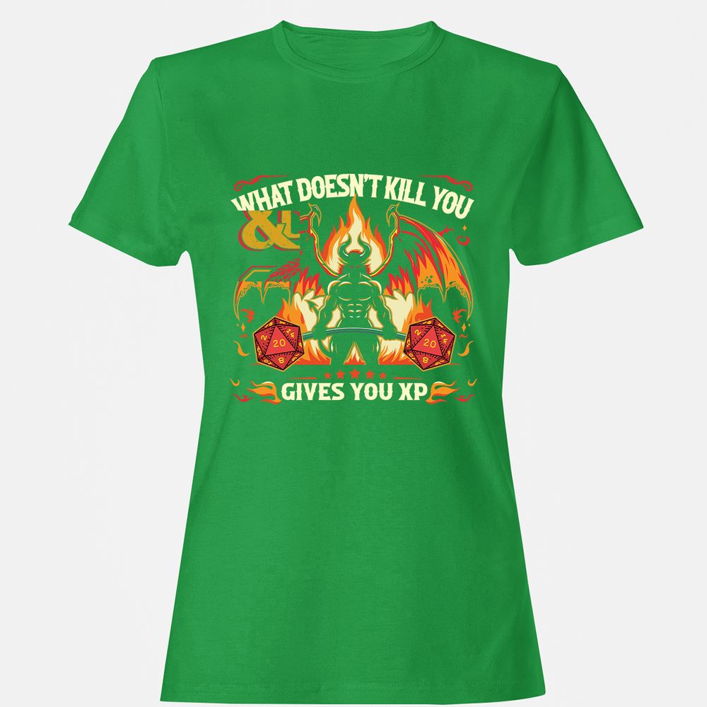 What Doesn’t Kill You Gives You XP - Irish Green - 7