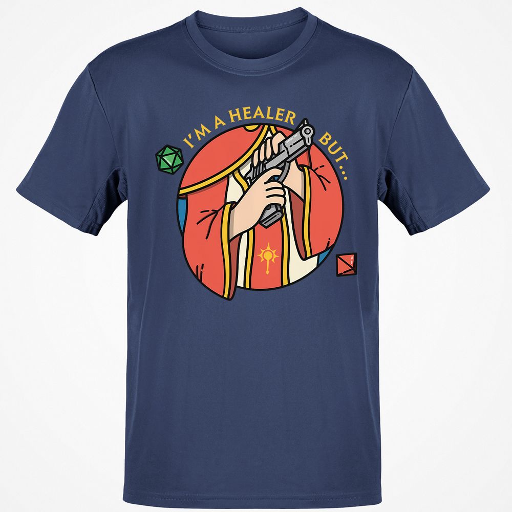 I'm A Healer But Classic Unisex T-Shirt - Navy - 7