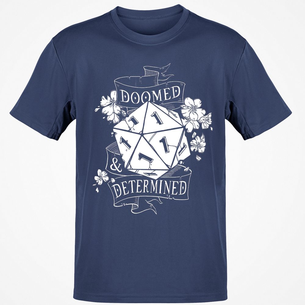Doomed Determined RPG T-Shirt - Navy - 7