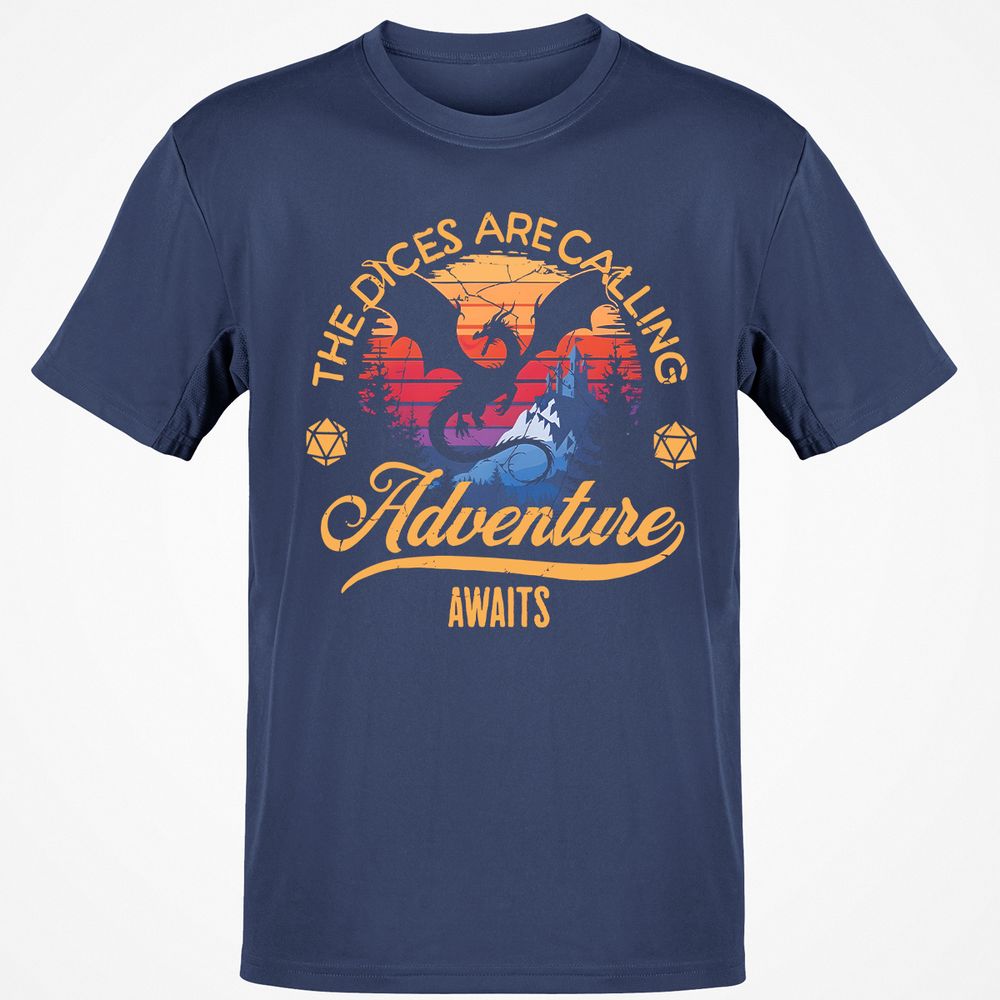 The Dices Are Calling Classic Unisex T-Shirt - Navy - 7