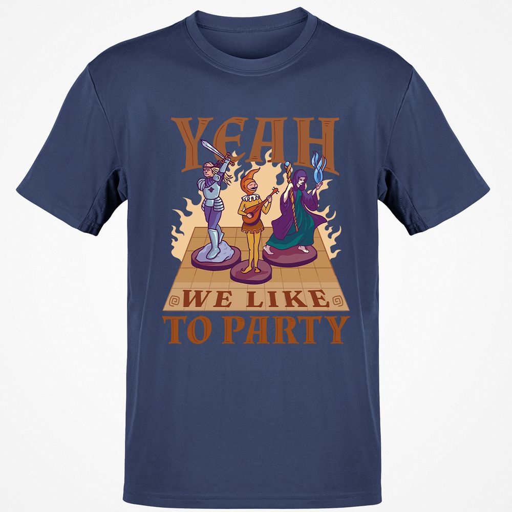 Yeah We Like to Party - Navy - 7