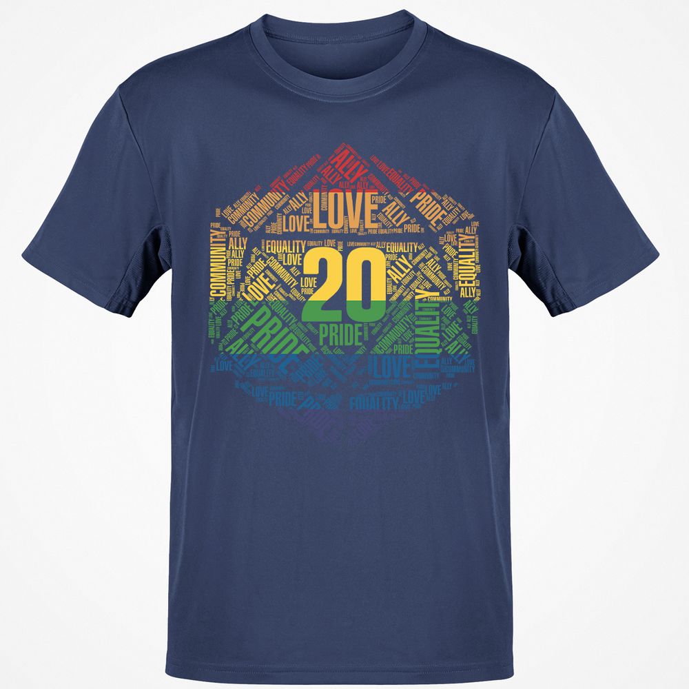 D20 Pride T-Shirt - Navy - 7