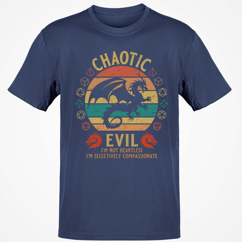 Chaotic Evil Classic Unisex T-Shirt - Navy - 7