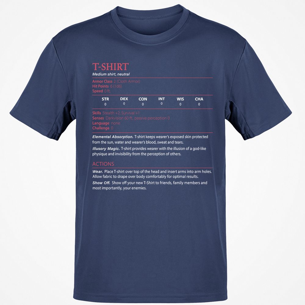 T-Shirt Classic Unisex T-Shirt - Navy - 7