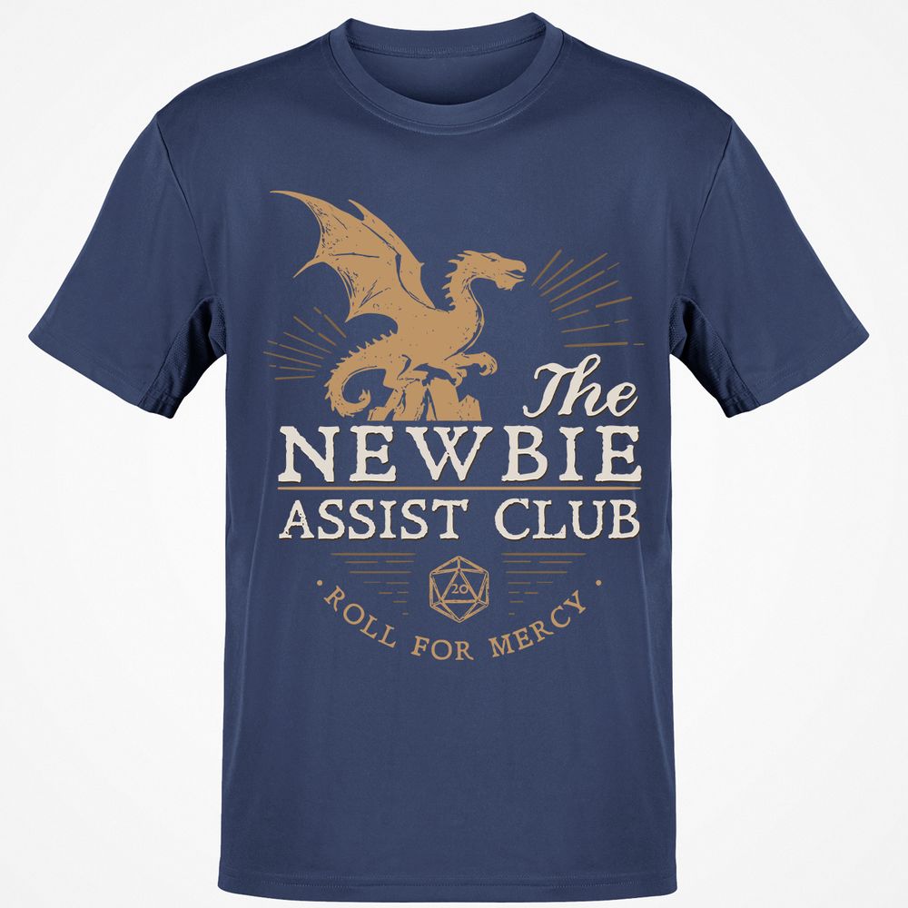 The Newbie Assist Club Classic Unisex T-Shirt - Navy - 7