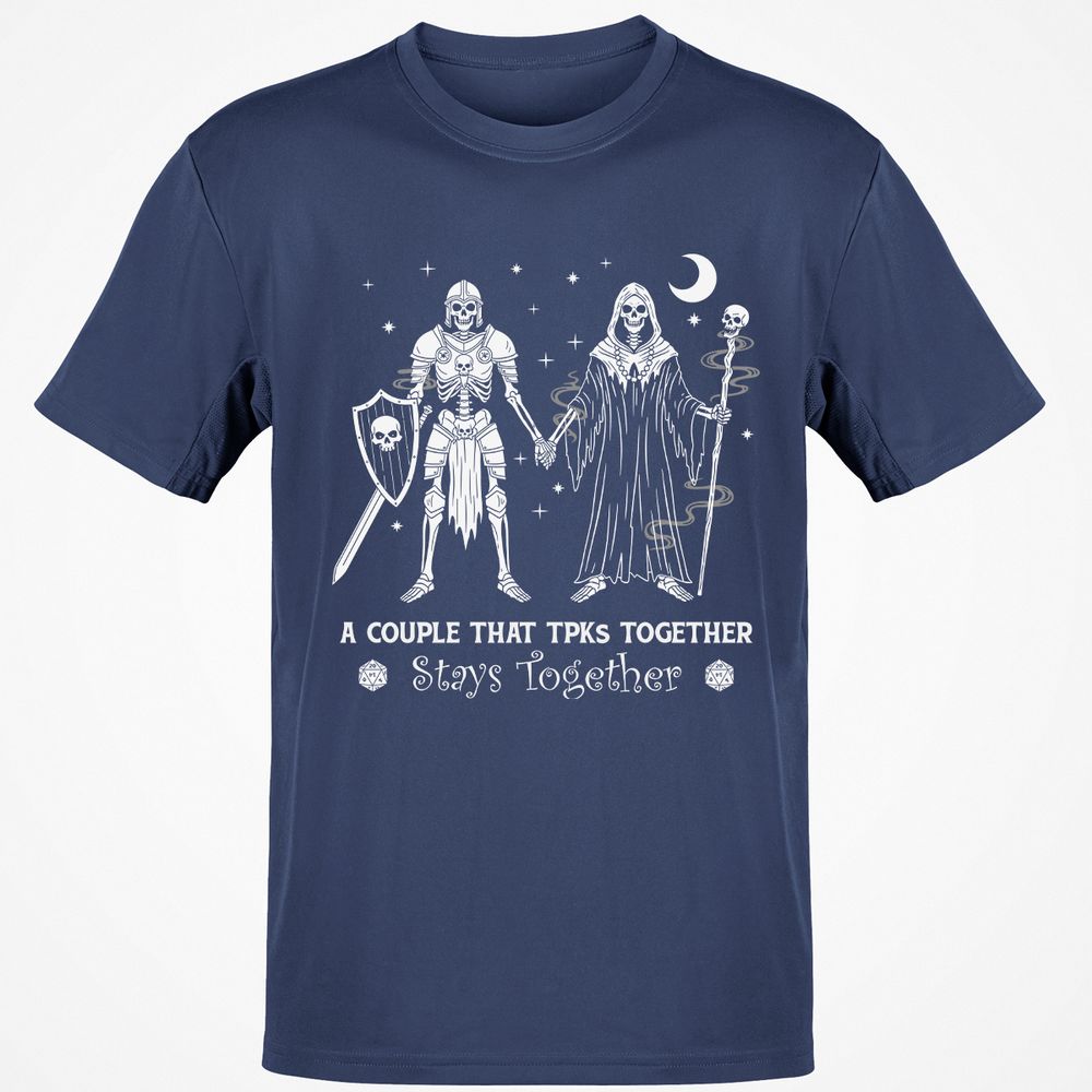 TPK Love – Skeleton Couple - Navy - 7