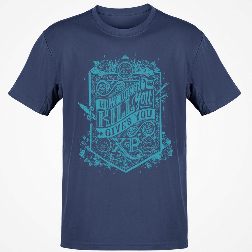 What Doesn't Kill You Gives You XP Classic Unisex T-Shirt - Navy - 7