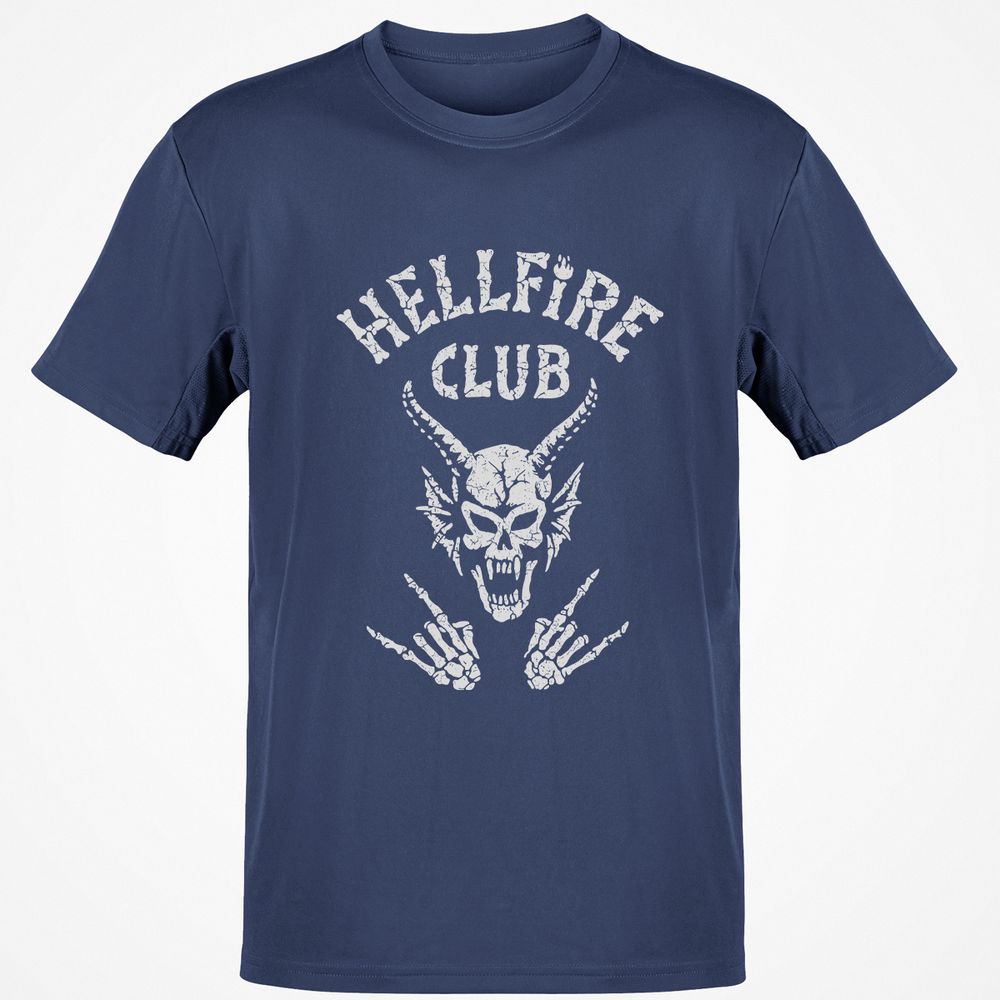 Hellfire Club Classic Unisex T-Shirt - Navy - 7