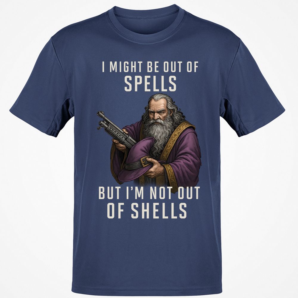 Not Out Of Shells Classic Unisex T-Shirt - Navy - 7
