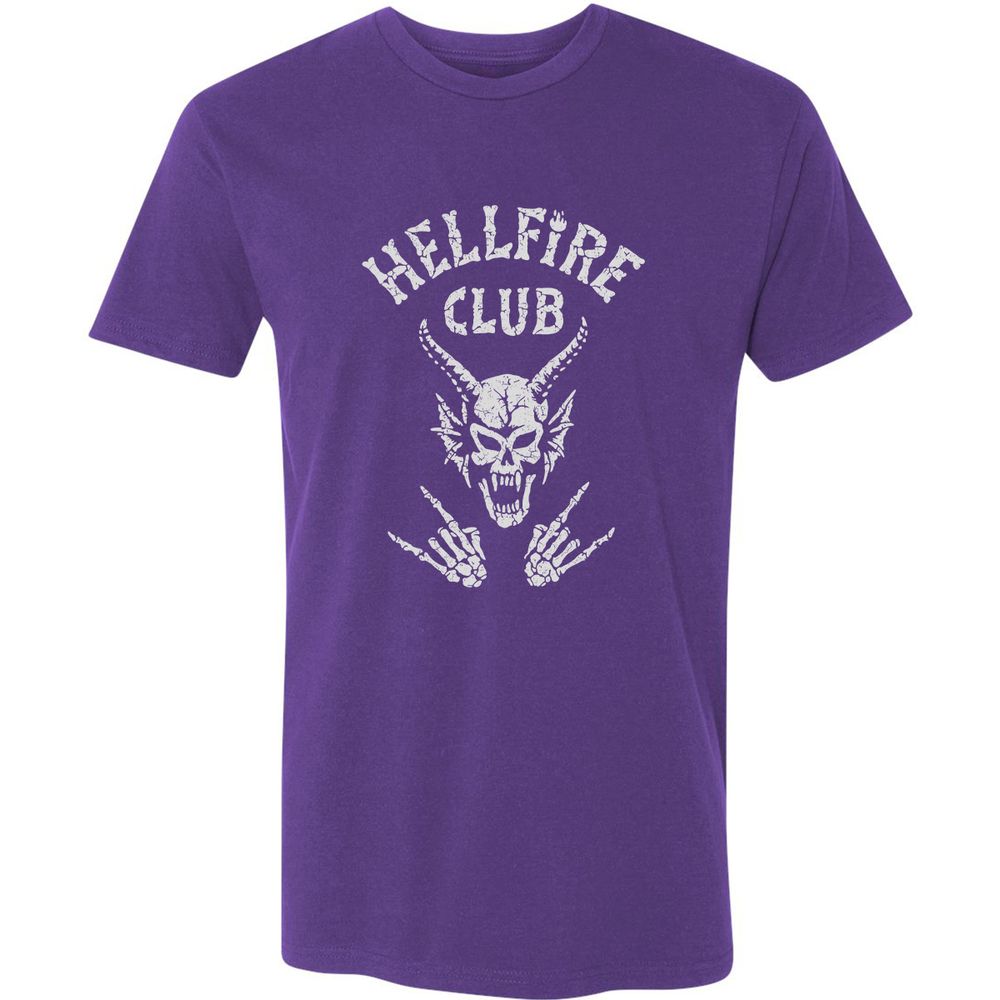 Hellfire Club Premium Unisex T-Shirt - Purple Rush - 7