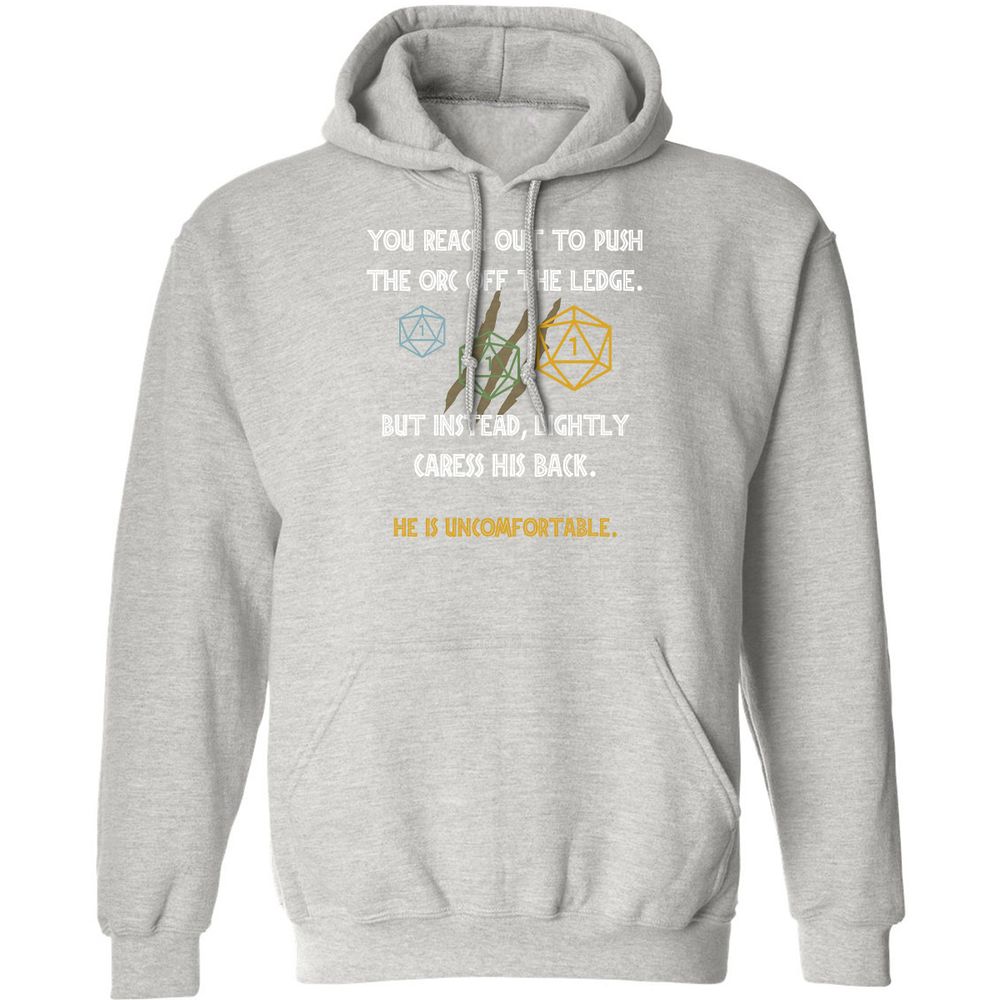 YOU REACH OUT TO PUSH Classic Unisex Hoodie - Ash - 8