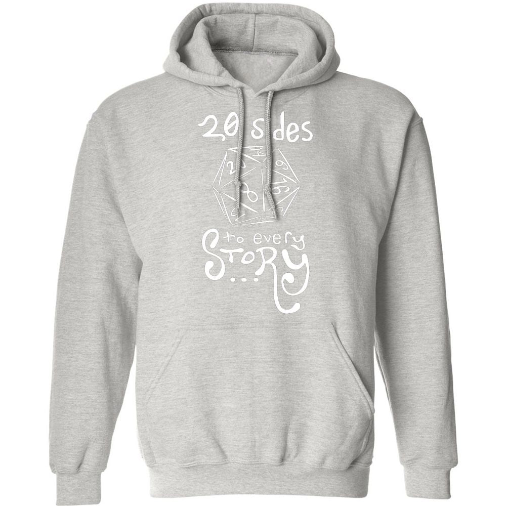20 Sides to Every Story Classic Unisex Hoodie - Ash - 8