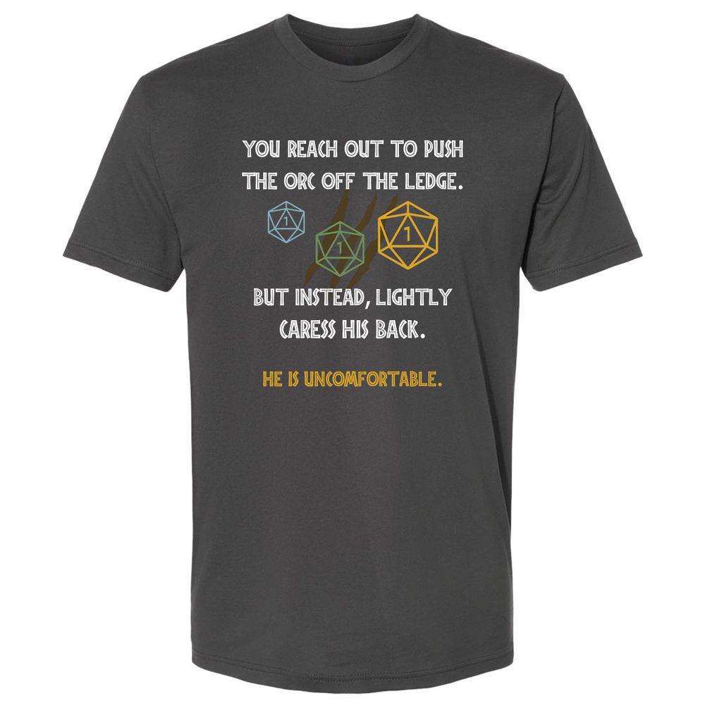 YOU REACH OUT TO PUSH Premium Unisex T-Shirt - Heavy Metal - 8