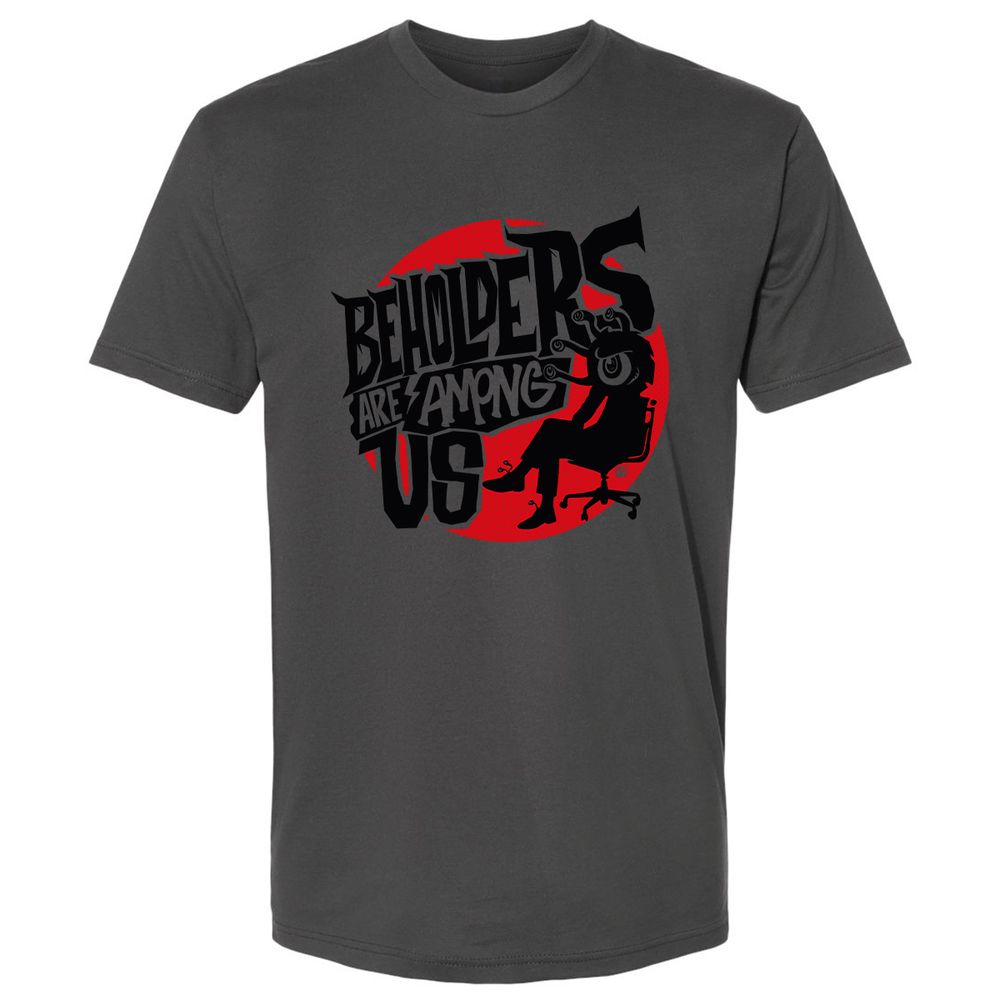 Beholders Are Among Us Premium Unisex T-Shirt - Heavy Metal - 8