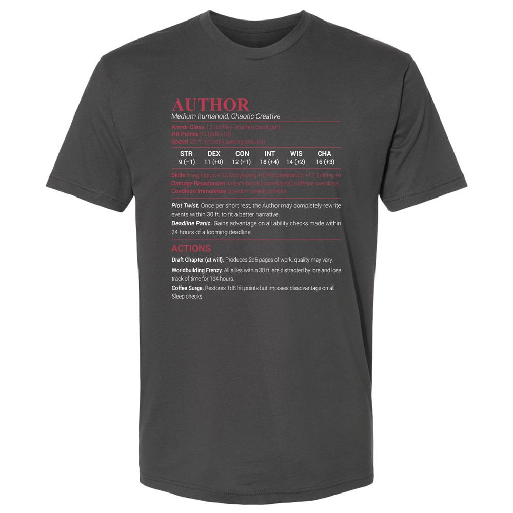 Author Premium Unisex T-Shirt - Heavy Metal - 8