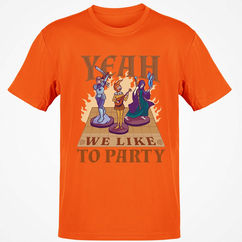 Yeah We Like to Party - Orange - 8