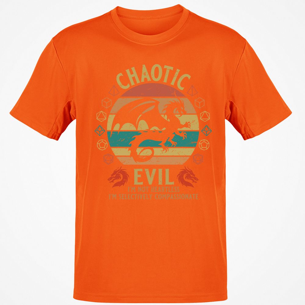 Chaotic Evil Classic Unisex T-Shirt - Orange - 8