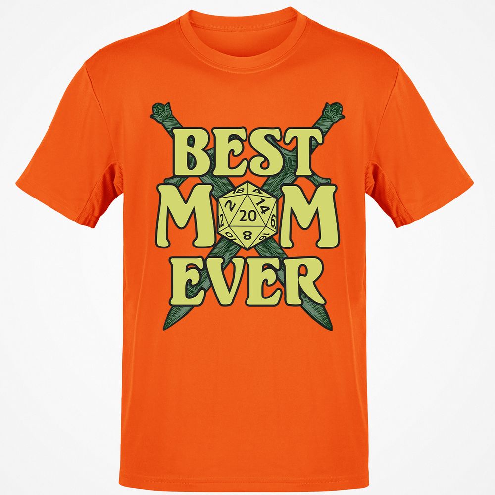 Best Mom Ever Classic Unisex T-Shirt - Orange - 8