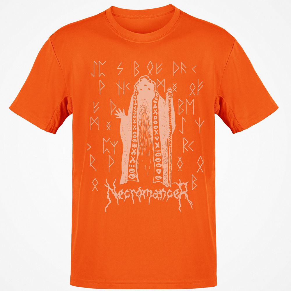 Necromancer Gothic RPG Classic Unisex T-Shirt - Orange - 8