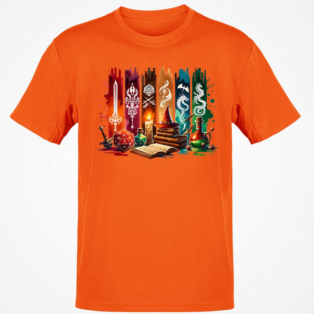 DnD Classes Classic Unisex T-Shirt - Orange - 8