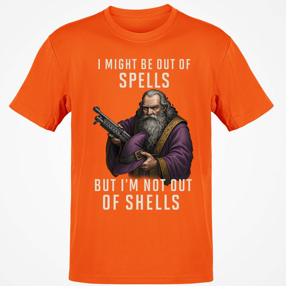 Not Out Of Shells Classic Unisex T-Shirt - Orange - 8